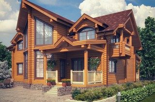 Строительство домов из клееного бруса под ключ в Екатеринбурге